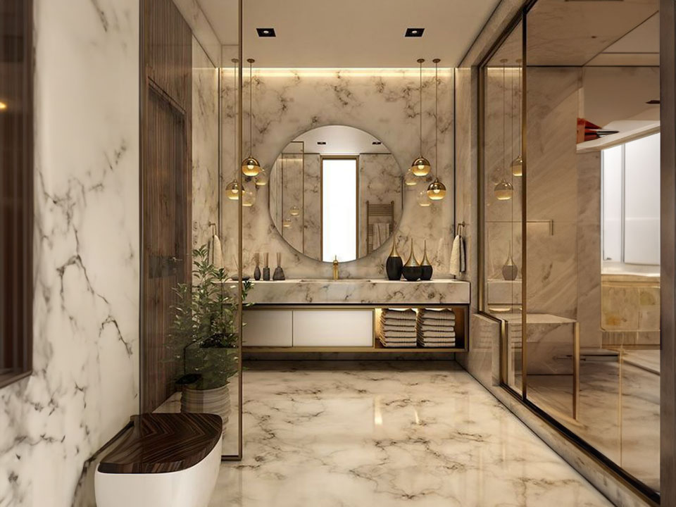 Banyo-Wc İç Tasarım Dekorasyonu